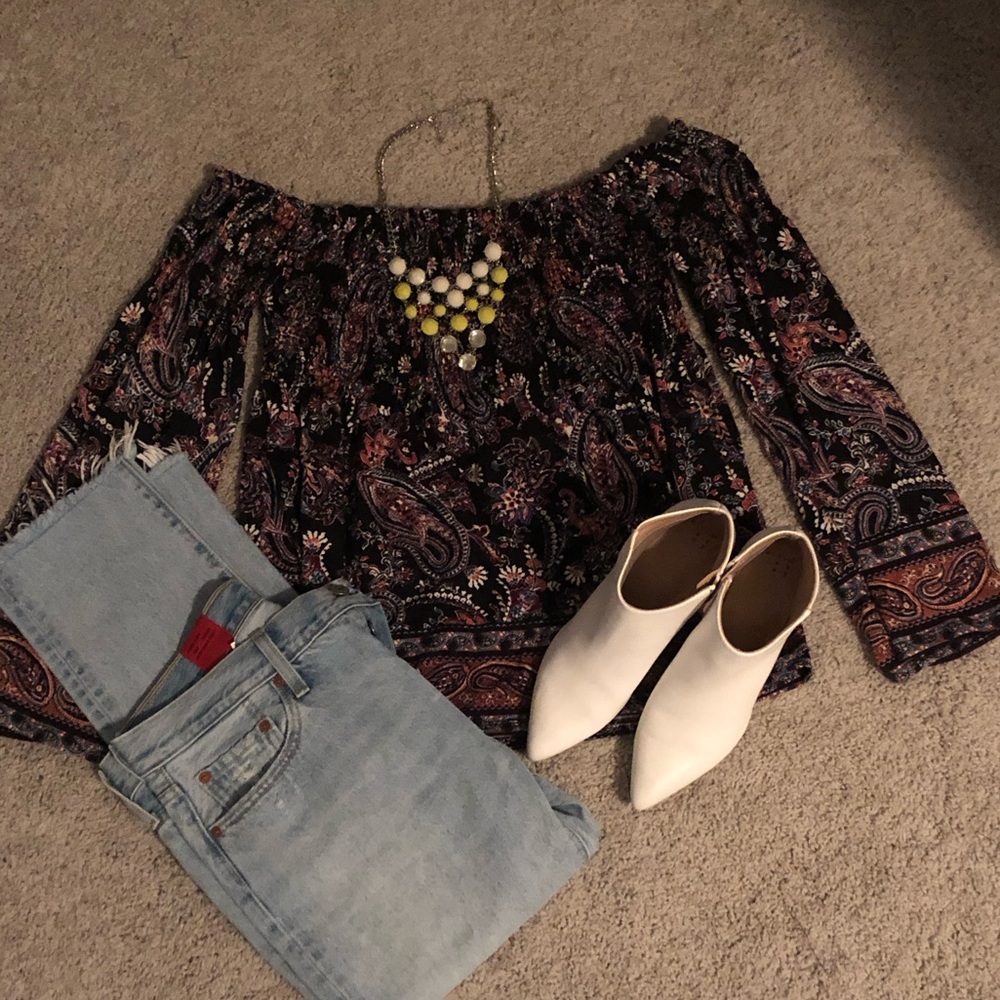 Off the shoulder top